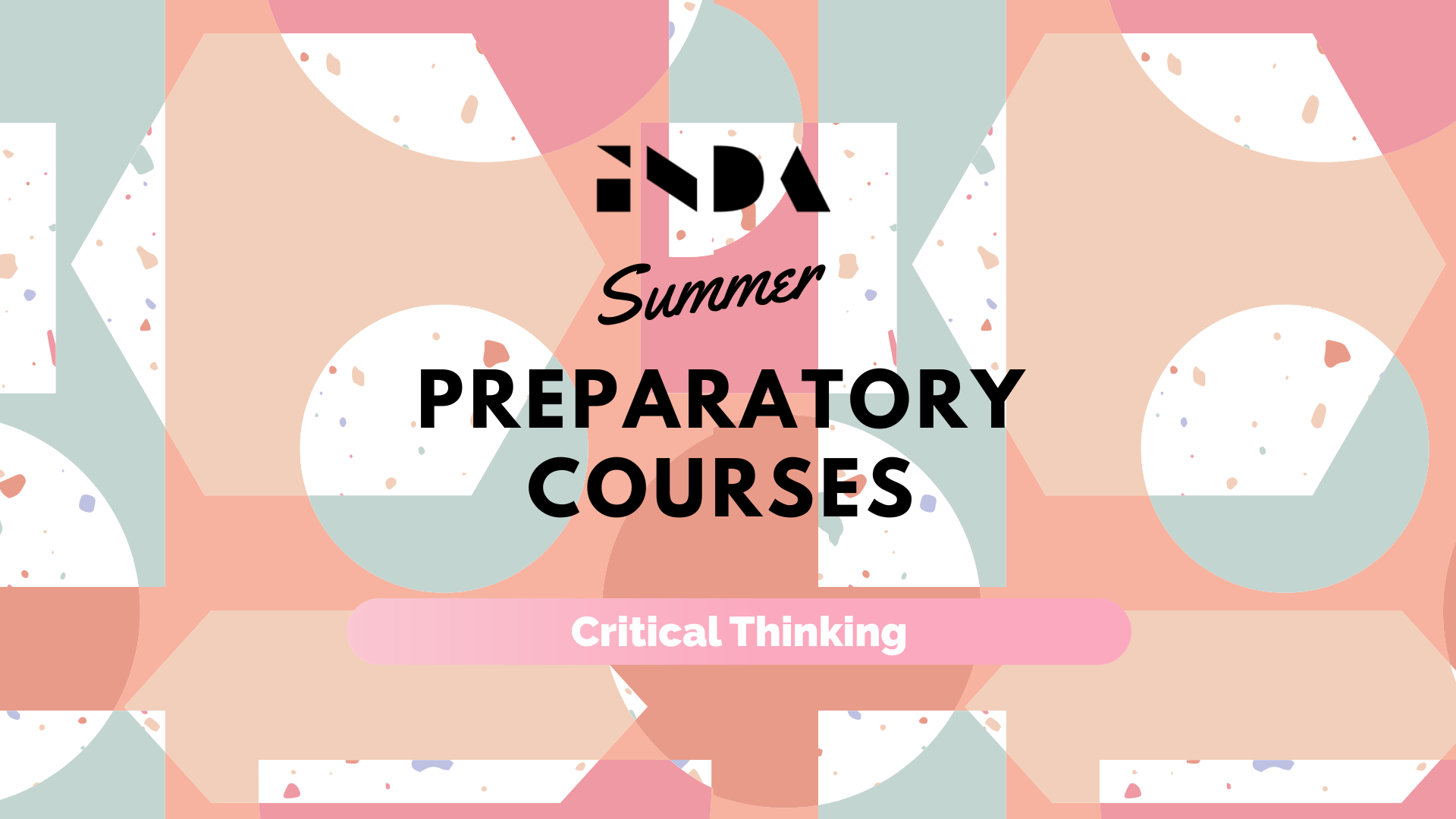 INDA Preparatory Course 2026 - (Critical Thinking)